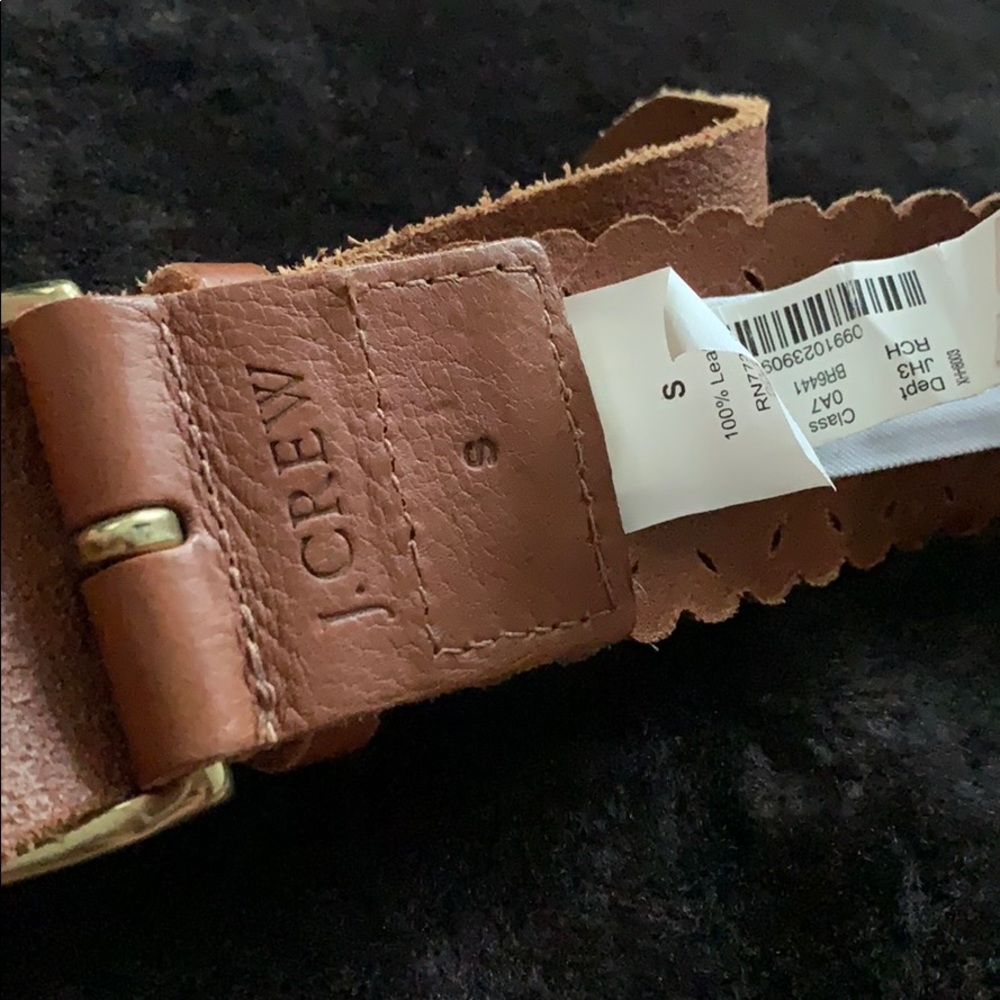 NWT J.Crew Leather Belt - Picture 4 of 4